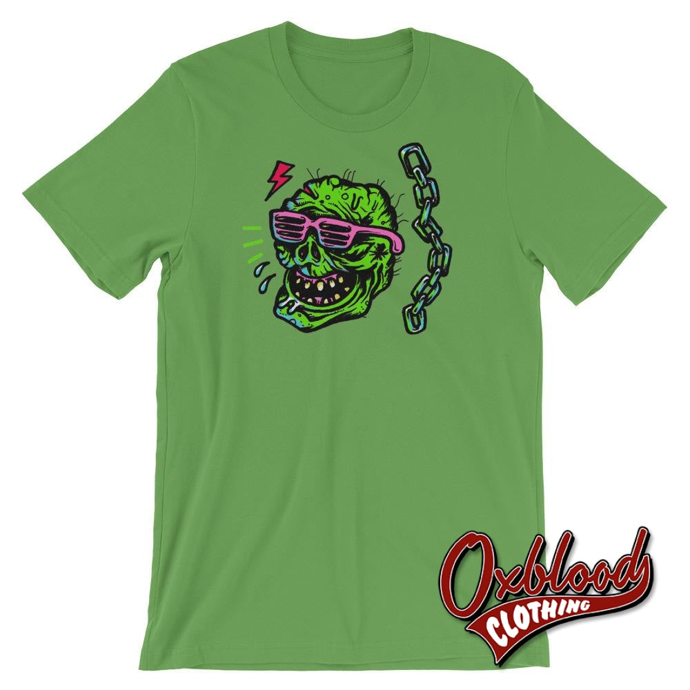 Garage Punk Clothing: Undead Cool Zombie Tee Shirt Leaf / S Shirts