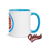 Load image into Gallery viewer, Hard Mod Mug With Color Inside - 60S Northern Soul Traditional Skinhead Blue
