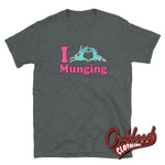 Load image into Gallery viewer, I Heart Munging T-Shirt | Funny Obscene Adult Gift Shirts Dark Heather / S
