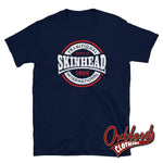 Load image into Gallery viewer, International Skinhead T-Shirt - Punks And Skins United Navy / S

