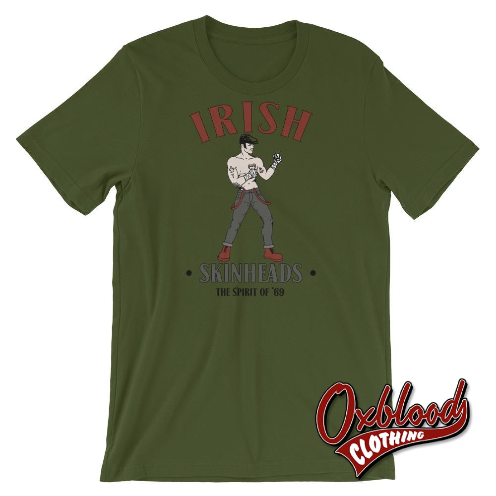Irish Skinheads T-Shirt Olive / S Shirts
