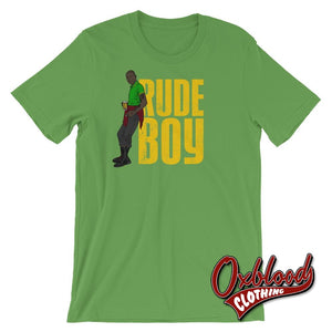 Jamaican Rude Boy T-Shirt Leaf / S Shirts