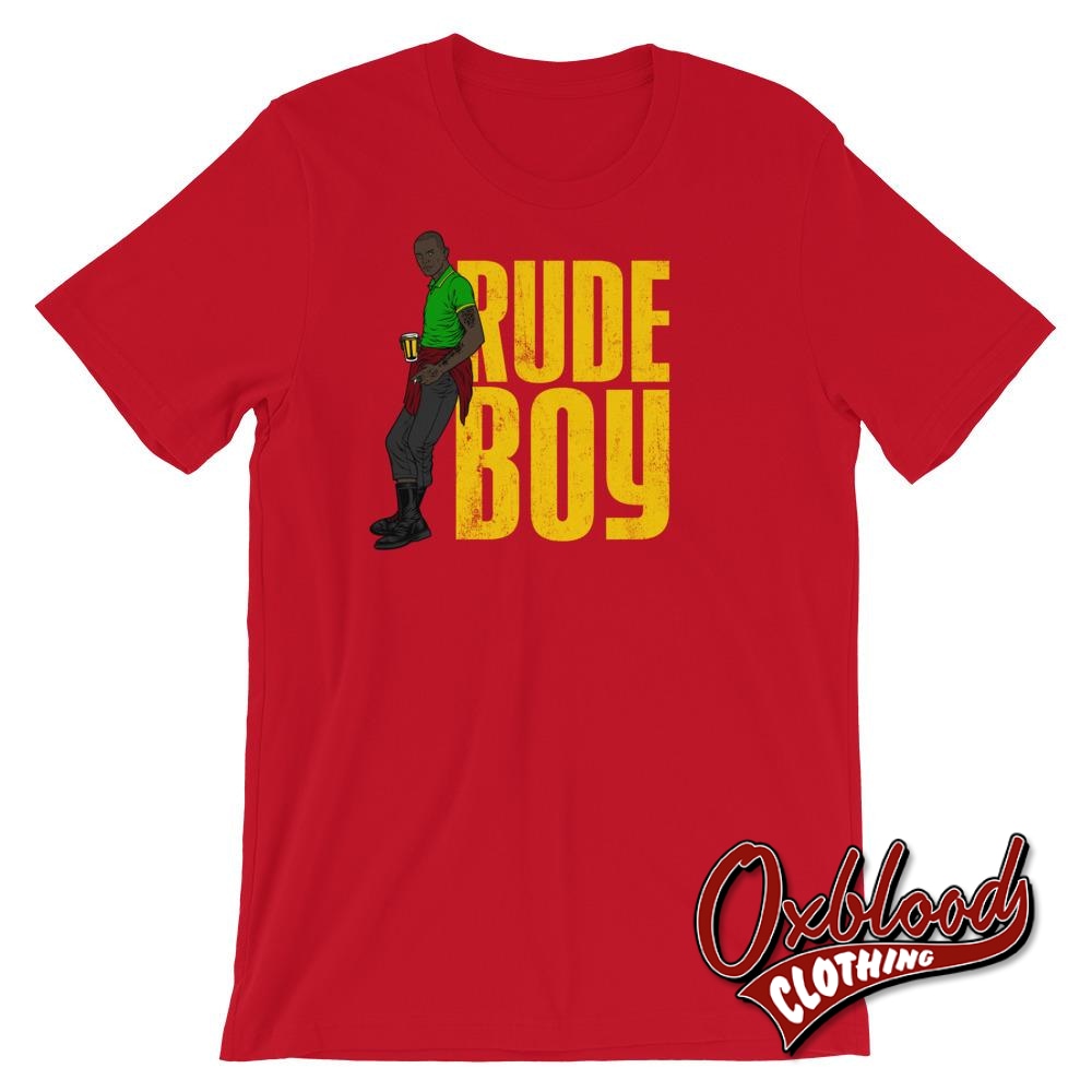 Jamaican Rude Boy T-Shirt Red / S Shirts