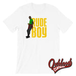 Cargar imagen en el visor de la galería, Jamaican Rude Boy T-Shirt White / Xs Shirts
