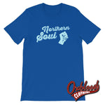 Load image into Gallery viewer, Keep The Faith Northern Soul Fist 4 T-Shirt True Royal / S Shirts

