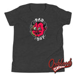 Load image into Gallery viewer, Kids Bad Boy Youth Short Sleeve T-Shirt - Little Devil Dark Grey Heather / S Youths
