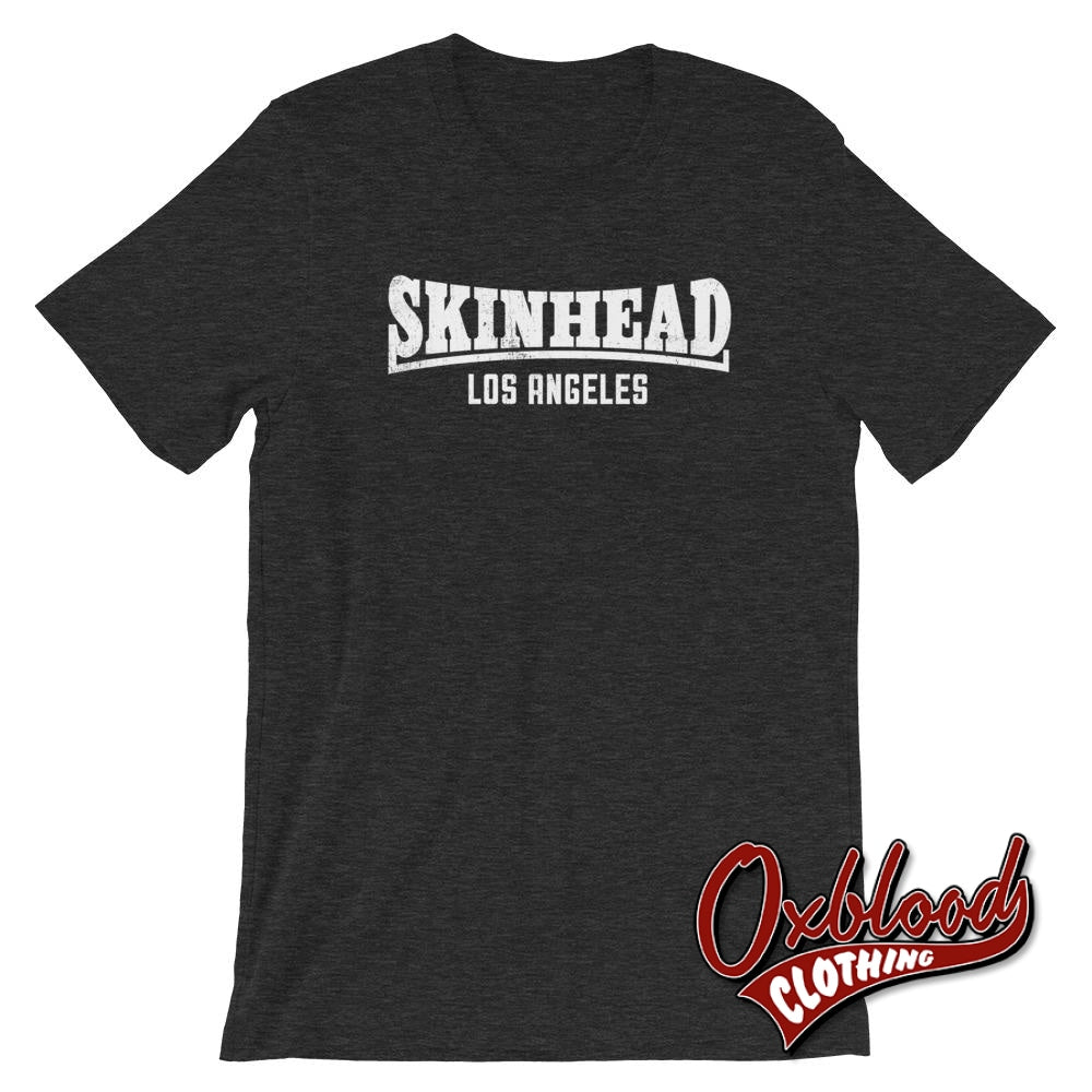 Los Angeles - La Skinhead T-Shirt Dark Grey Heather / Xs Shirts