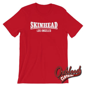 Los Angeles - La Skinhead T-Shirt Red / S Shirts