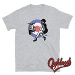 Load image into Gallery viewer, Mod Vespa Scootergirl T-Shirt - Scooter Motorcycle Vintage Bikes Sport Grey / S Shirts

