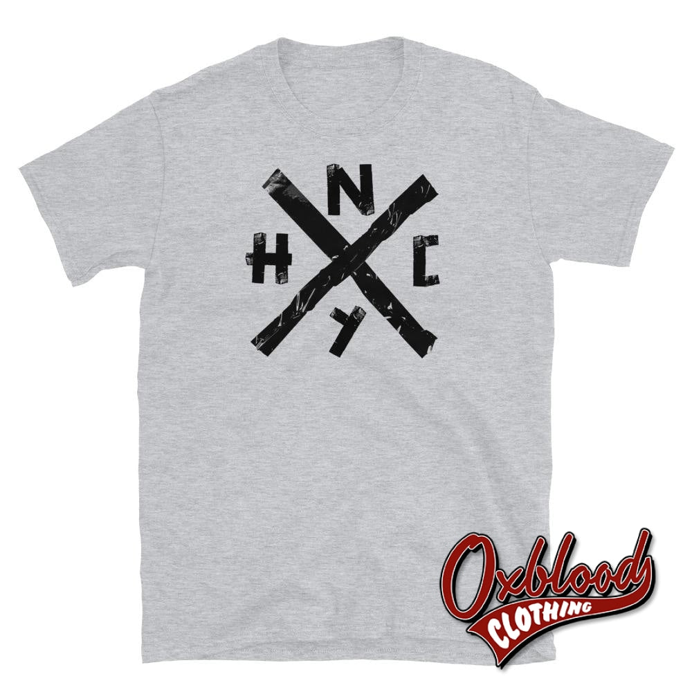 New York Hardcore T-Shirt - Hxc Merch Nyhc Bands Sport Grey / S