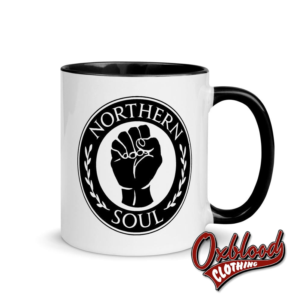 Northern Soul Mug With Black Color Inside