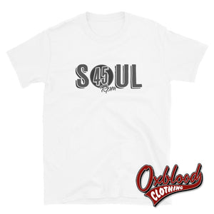 Northern Soul Shirt - Mod Style Trojan Skinhead Clothing Scooter T-Shirt White / S