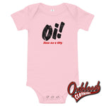 Load image into Gallery viewer, Oi! Show Me A Titty Baby Onesie - Skinhead Clothes Pink / 3-6M
