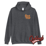 Load image into Gallery viewer, Razors And Records 69 Hoodie - Spirit Of Clothing Dark Heather / S
