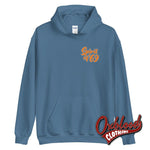 Load image into Gallery viewer, Razors And Records 69 Hoodie - Spirit Of Clothing Indigo Blue / S
