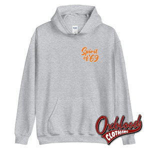 Razors And Records 69 Hoodie - Spirit Of Clothing Sport Grey / S