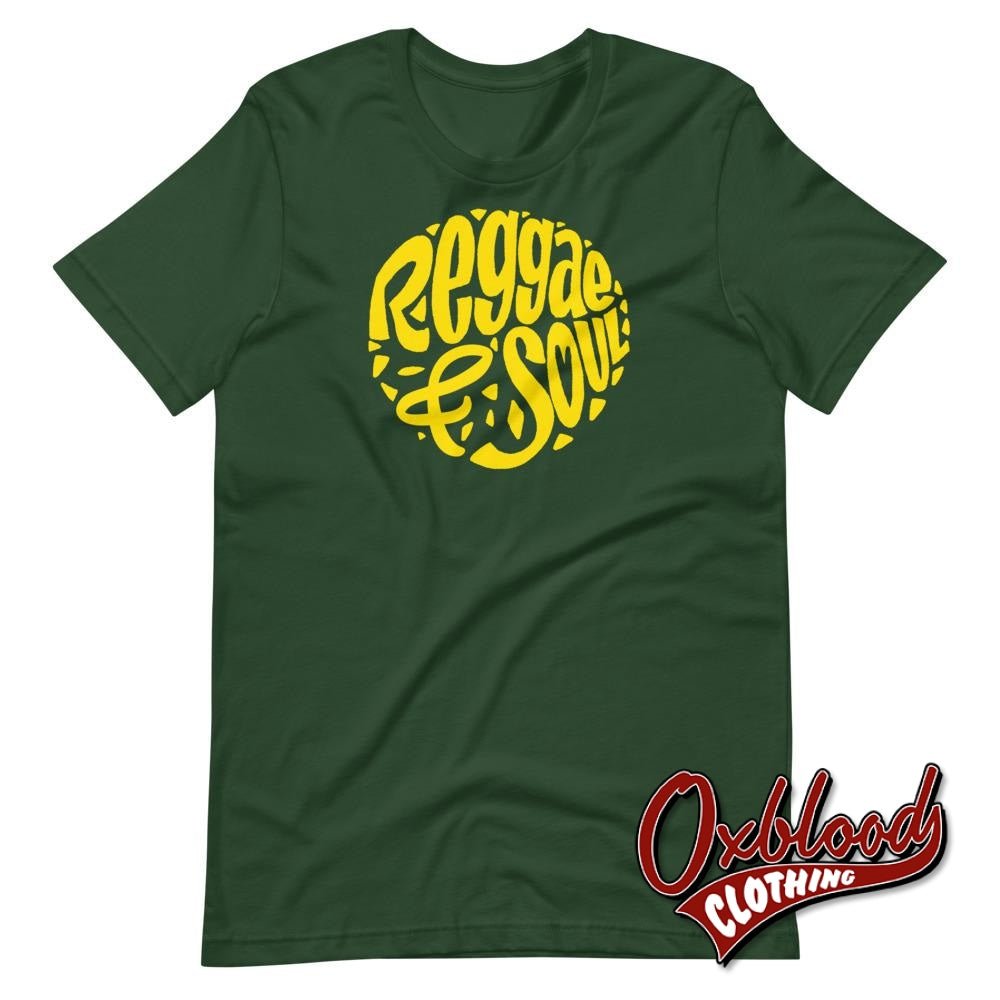 Reggae & Soul T-Shirt - Jamaican Clothing Forest / S T-Shirts