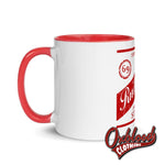 Load image into Gallery viewer, Rude Girl Red Stripe Spirit Of 69 Mug With Color Inside Matching Reggae Cups For Couples Mugs
