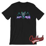 Cargar imagen en el visor de la galería, Sexy Vampire Bats Fangs Dracula Bite Me Shirt - Classic Horror Black / Xs Shirts
