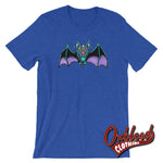 Load image into Gallery viewer, Sexy Vampire Bats Fangs Dracula Bite Me Shirt - Classic Horror Heather True Royal / S Shirts
