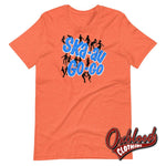 Lade das Bild in den Galerie-Viewer, Ska-Au-Go-Go T-Shirt - Skinhead Reggae Clothing Uk Style Heather Orange / S Shirts
