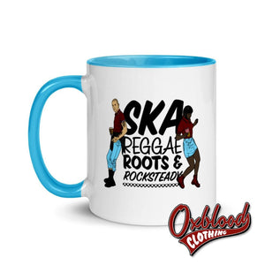 Ska Reggae Roots & Rocksteady Mug With Color Inside - Trojan Skinhead Gifts Mugs