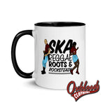 Cargar imagen en el visor de la galería, Ska Reggae Roots &amp; Rocksteady Mug With Color Inside - Trojan Skinhead Gifts Mugs
