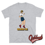 Load image into Gallery viewer, Skinhead Girl Unisex T-Shirt - Skanking Apparel Sport Grey / S Shirts
