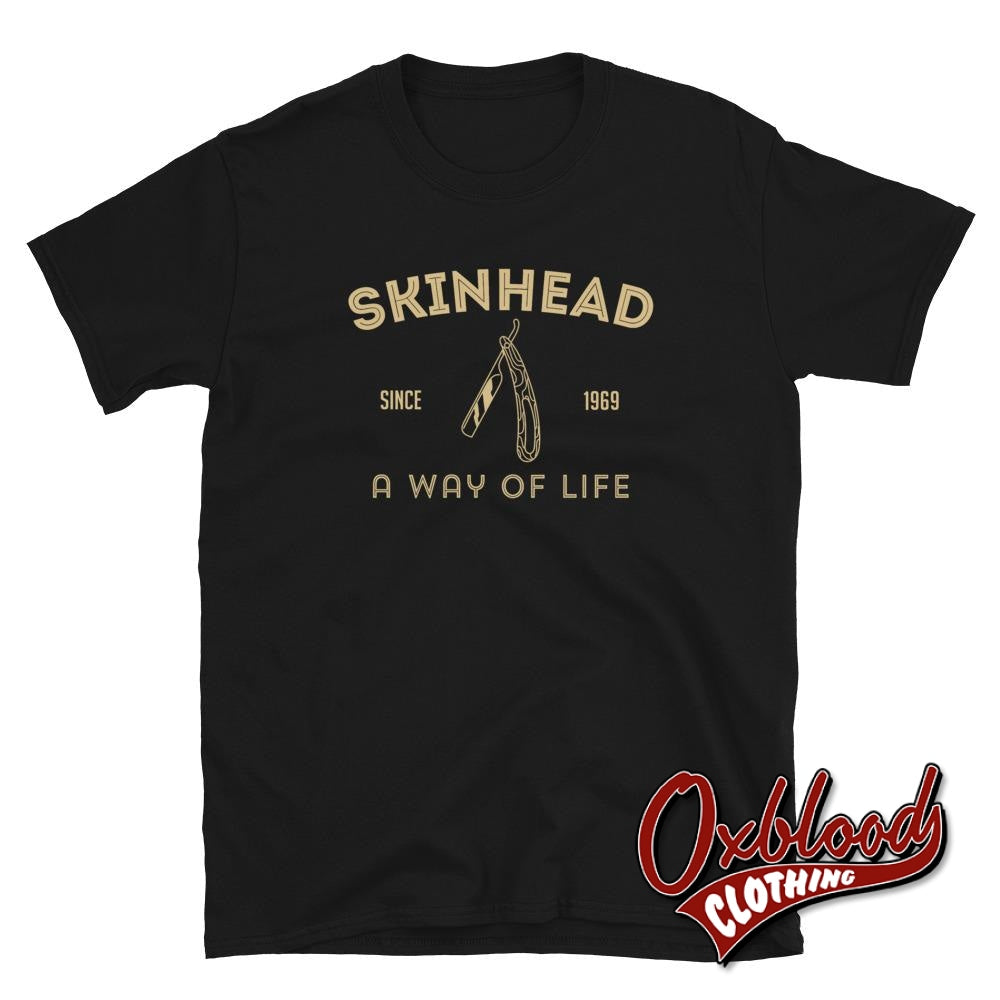 Skinhead Razor - A Way Of Life T-Shirt Black / S Shirts