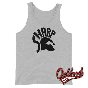 Skinheads Against Racial Prejudice Tank Top - S.h.a.r.p. / Sharp Athletic Heather Xs