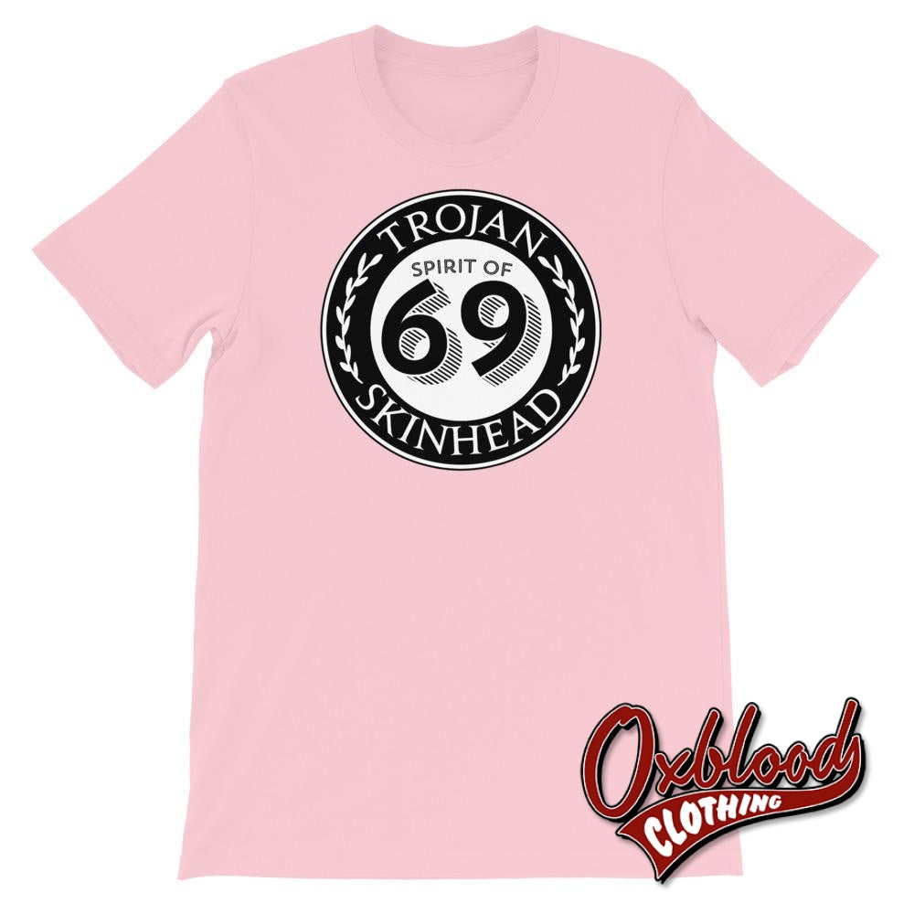 Spirit Of 69 Skinhead Laurel T-Shirt Pink / S Shirts