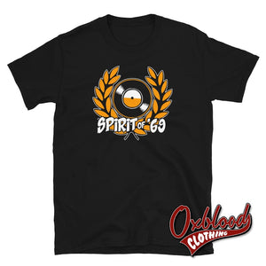 Spirit Of 69 T-Shirt - Skinhead Style Clothing & Fashion 1970S Black / S Shirts