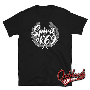 2-Tone Spirit Of 69 T-Shirt - Two Tone Ska Clothing Black / S