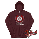 Load image into Gallery viewer, Stand Against Modern Football Hoodie - Amf Shirts Maroon / S
