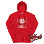 Load image into Gallery viewer, Stand Against Modern Football Hoodie - Amf Shirts Red / S

