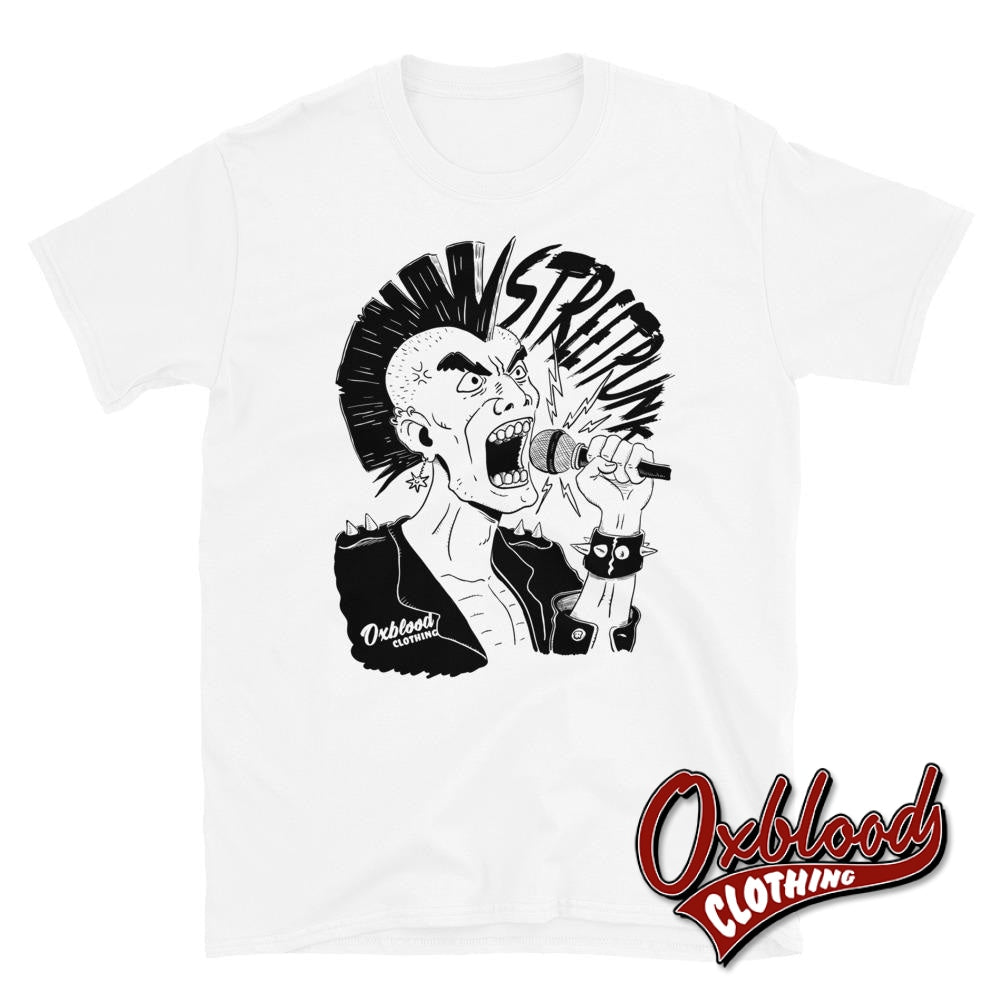 Streetpunk Shirt / Street Punk T-Shirt White S