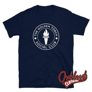The Golden Torch - Social Club T-Shirt Northern Soul Mod Clothing Navy / S