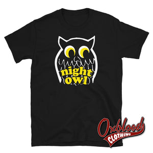 The Night Owl T-Shirt - Wigan Casino All-Nighter Scooter Boy Clothing S