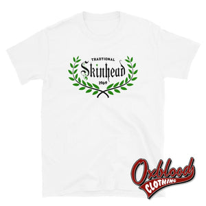 Traditional Skinhead T-Shirt 1969 - Bovver Boy Clothes And Ska Clothing White / S
