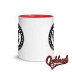 Load image into Gallery viewer, Trojan Skinhead Mug With Color Inside

