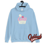 Load image into Gallery viewer, Unisex Hey Cuntmuffin Hoodie Light Blue / S
