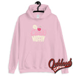 Load image into Gallery viewer, Unisex Hey Cuntmuffin Hoodie Light Pink / S
