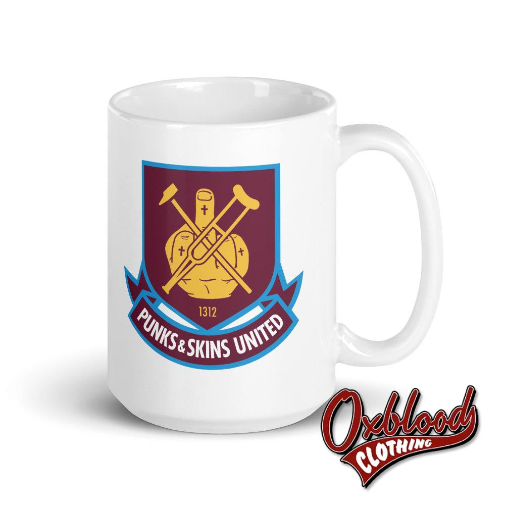 West Ham Mug Punks & Skins United - Football 1312 15Oz