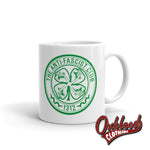 Load image into Gallery viewer, White Celtic The Anti-Fascist Club Mug 11Oz Mugs
