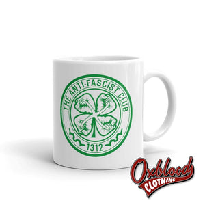White Celtic The Anti-Fascist Club Mug 11Oz Mugs