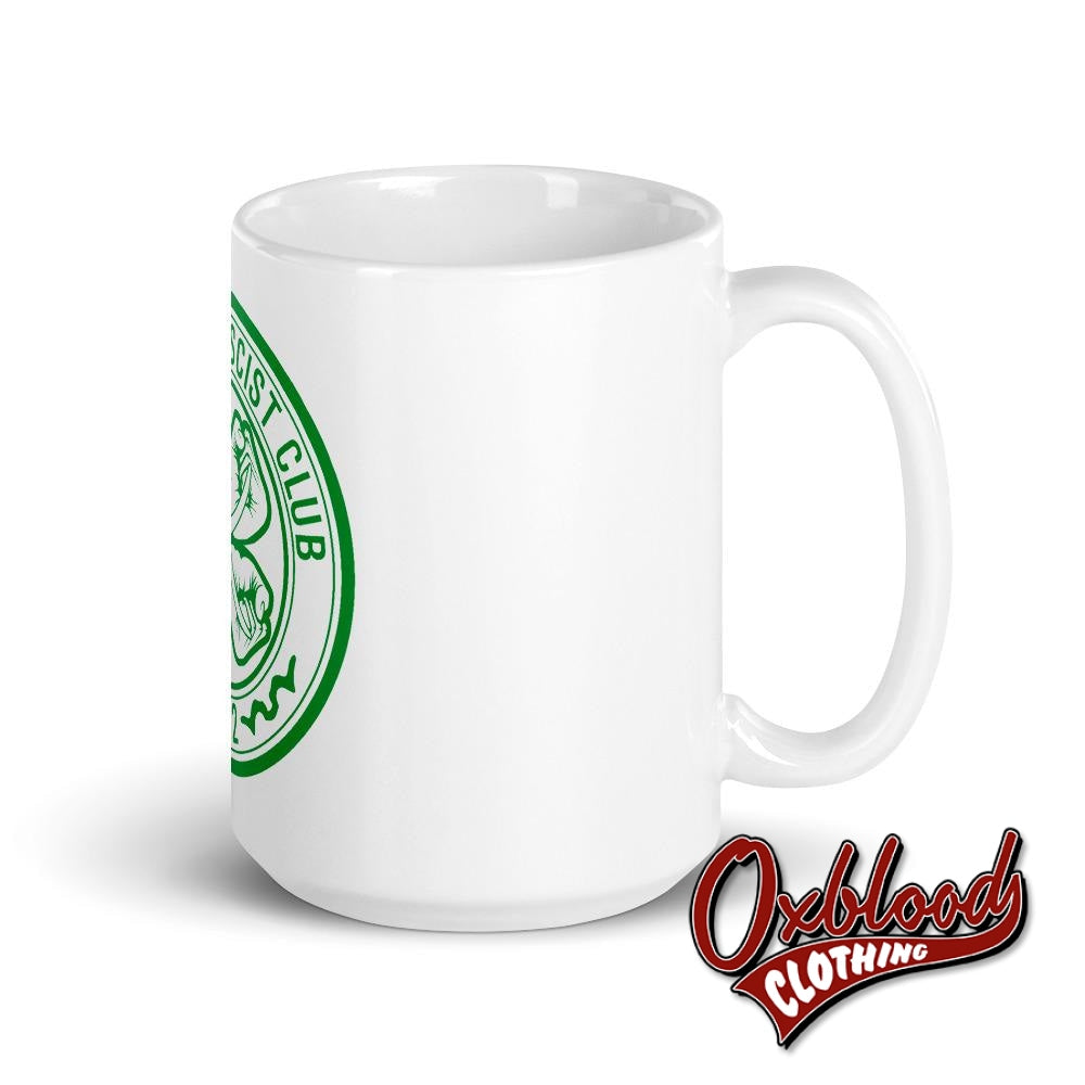 White Celtic The Anti-Fascist Club Mug 15Oz Mugs