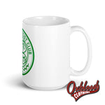 Load image into Gallery viewer, White Celtic The Anti-Fascist Club Mug 15Oz Mugs
