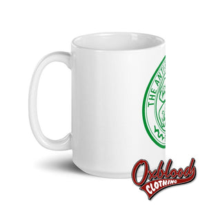 White Celtic The Anti-Fascist Club Mug Mugs