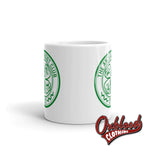 Load image into Gallery viewer, White Celtic The Anti-Fascist Club Mug

