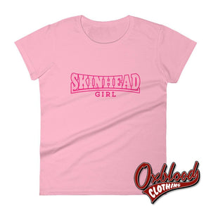Womens Skinhead Girl Short Sleeve T-Shirt Charity Pink / S Shirts